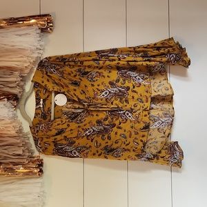 Women's Lace Front Western Blouse